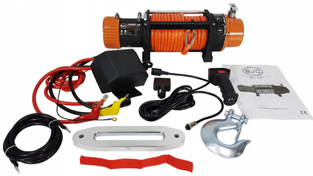 Marpol M80810 Elektrický akumulátorový naviják kladkostroj 12V 5440kg 12000LB