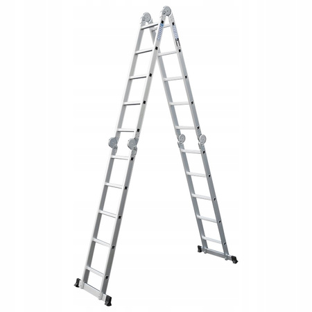 IRMA DR45 Hliníkový víceúčelový žebřík se stabilizátorem 4x5 5,9m