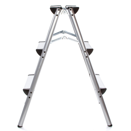 MAR-POL M85591 Hliníkový oboustranný žebřík 79cm 150kg