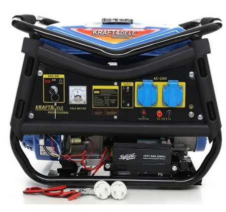 Kraft&Dele KD143 ELEKTROCENTRÁLA GENERÁTOR PROUDU 3000W