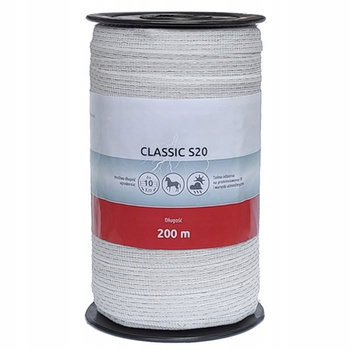 IRMA PVT133 Elektrická pastýřská páska pro ohradníky 5x0,32 20mm 200m