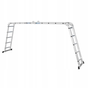 IRMA DR45 Hliníkový víceúčelový žebřík se stabilizátorem 4x5 5,9m