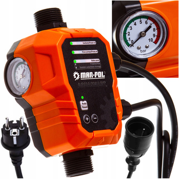 MAR-POL M79965 TLAKOVÝ SPÍNAČ ŘÍDICÍ JEDNOTKA ČERPADLA /AQUASMART