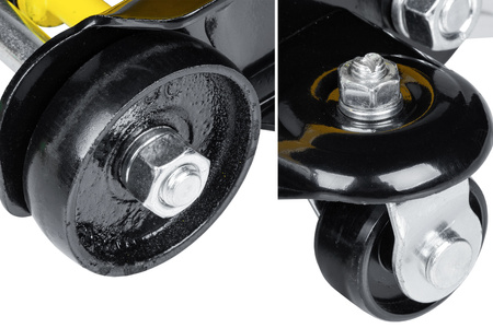  ASPJ-2.5T POJÍZDNÝ NÍZKOPROFILOVÝ HYDRAULICKÝ ZVEDÁK hever s kolečky 2,5T pod auto